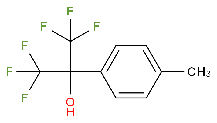 Hexafluoro-2-(p-tolyl)-2-propanol_Molecular_structure_CAS_2010-61-9)