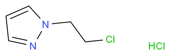 1-(2-chloroethyl)-1H-pyrazole hydrochloride_Molecular_structure_CAS_)