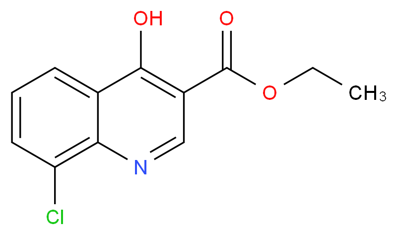 ethyl 8-chloro-4-hydroxyquinoline-3-carboxylate_Molecular_structure_CAS_73987-37-8)