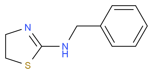 Benzyl-(4,5-dihydro-thiazol-2-yl)-amine_Molecular_structure_CAS_13578-57-9)