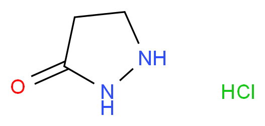 3-Pyrazolidinone hydrochloride_Molecular_structure_CAS_1752-88-1)