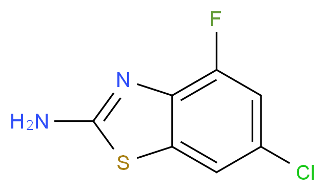 6-chloro-4-fluoro-1,3-benzothiazol-2-amine_Molecular_structure_CAS_942473-93-0)