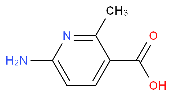 6-Amino-2-methylnicotinic acid_Molecular_structure_CAS_680208-82-6)