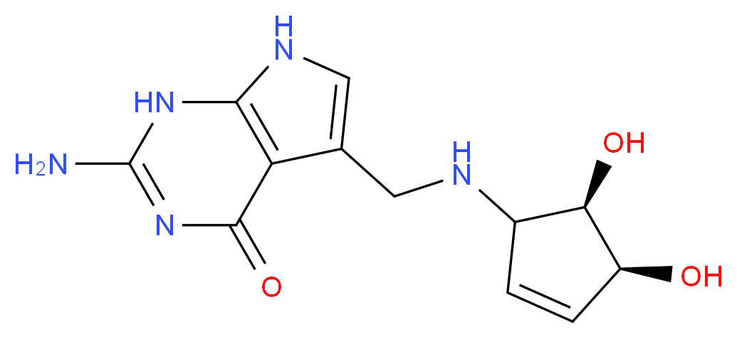 Queuine Dihydrochloride_Molecular_structure_CAS_86496-18-6)