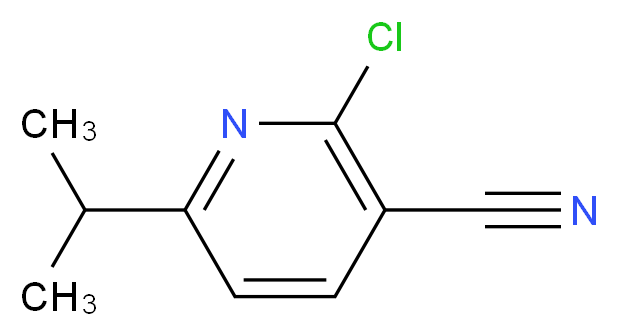 2-Chloro-6-isopropylnicotinonitrile_Molecular_structure_CAS_108244-44-6)