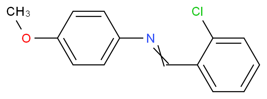 N-(2-Chlorobenzylidene)-4-methoxyaniline_Molecular_structure_CAS_17099-11-5)
