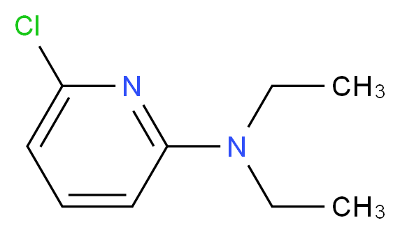 N-(6-Chloro-2-pyridinyl)-N,N-diethylamine_Molecular_structure_CAS_)
