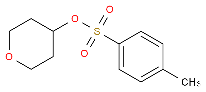 Tetrahydro-2H-pyran-4-yl 4-methylbenzenesulfonate_Molecular_structure_CAS_97986-34-0)
