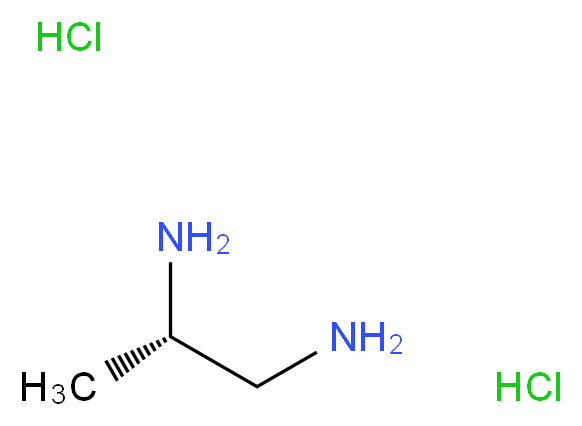 (S)-Propane-1,2-diamine dihydrochloride_Molecular_structure_CAS_19777-66-3)