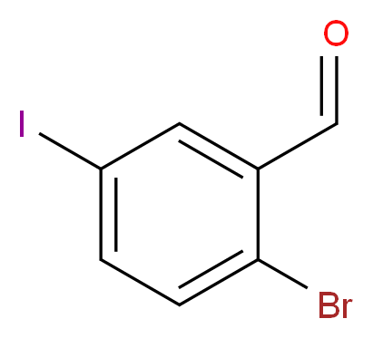 2-Bromo-5-iodobenzaldehyde_Molecular_structure_CAS_1032231-24-5)