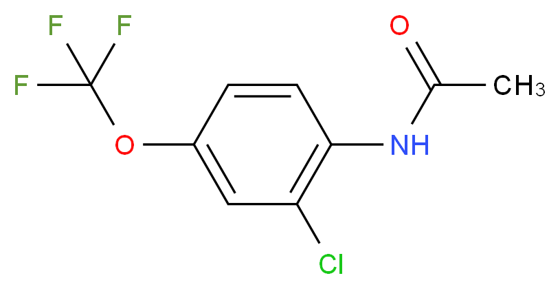 2'-Chloro-4'-(trifluoromethoxy)acetanilide_Molecular_structure_CAS_)
