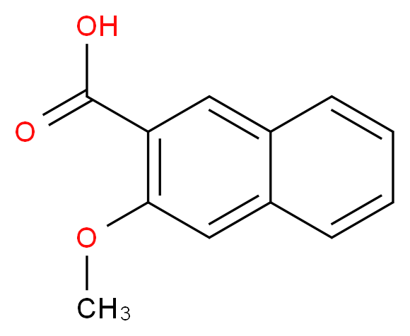 3-methoxy-2-naphthoic acid_Molecular_structure_CAS_)