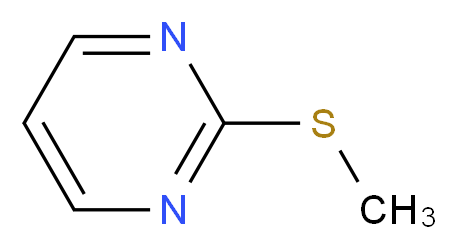 2-(Methylthio)pyrimidine_Molecular_structure_CAS_823-09-6)