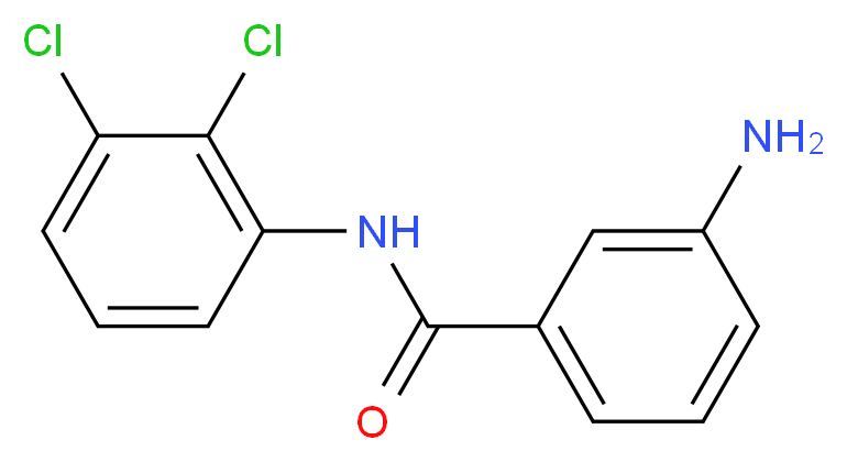 3-Amino-N-(2,3-dichlorophenyl)benzamide_Molecular_structure_CAS_)