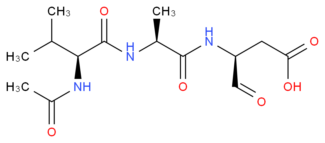 Ac-Val-Ala-Asp-Aldehyde_Molecular_structure_CAS_147837-52-3)