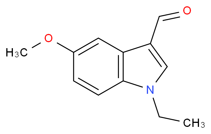 1-Ethyl-5-methoxy-1H-indole-3-carbaldehyde_Molecular_structure_CAS_)