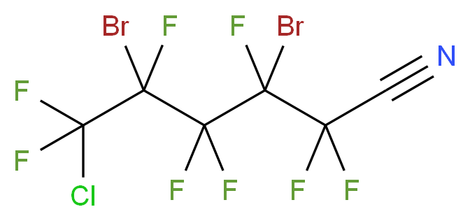5-Chloro-2,4-dibromooctafluoropentanonitrile 97%_Molecular_structure_CAS_)