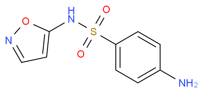  4-amino-n-5-isoxazolylbenzenesulfonamide_Molecular_structure_CAS_7758-79-4)