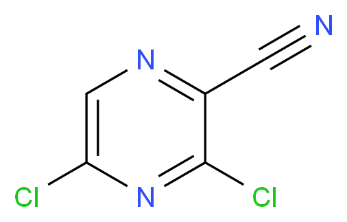 3,5-Dichloropyrazine-2-carbonitrile_Molecular_structure_CAS_313339-92-3)