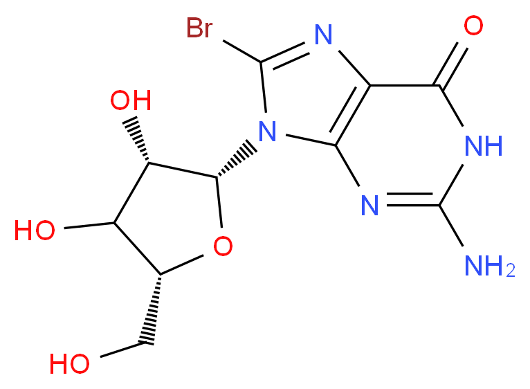 8-Bromoguanosine_Molecular_structure_CAS_4016-63-1)