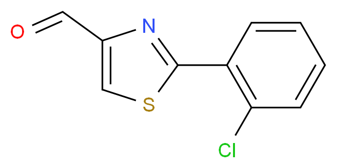 2-(2-CHLORO-PHENYL)-THIAZOLE-4-CARBALDEHYDE_Molecular_structure_CAS_639517-84-3)