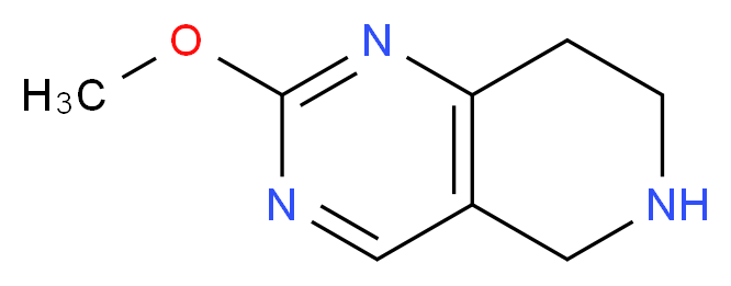 2-Methoxy-5,6,7,8-tetrahydropyrido[4,3-d]-pyrimidine_Molecular_structure_CAS_880361-83-1)