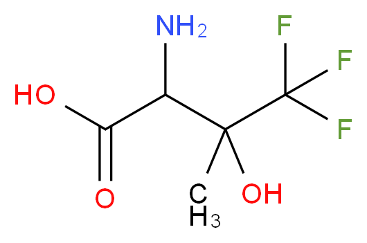 3-Hydroxy-4,4,4-trifluoro-DL-valine_Molecular_structure_CAS_)
