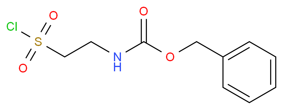 benzyl N-[2-(chlorosulfonyl)ethyl]carbamate_Molecular_structure_CAS_)