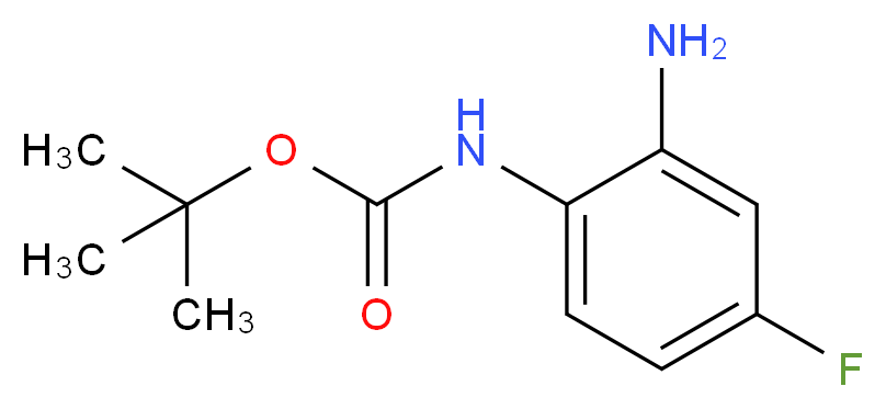 tert-butyl N-(2-amino-4-fluorophenyl)carbamate_Molecular_structure_CAS_579474-47-8)