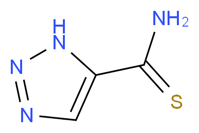 1H-[1,2,3]TRIAZOLE-4-CARBOTHIOIC ACID AMIDE_Molecular_structure_CAS_53897-99-7)