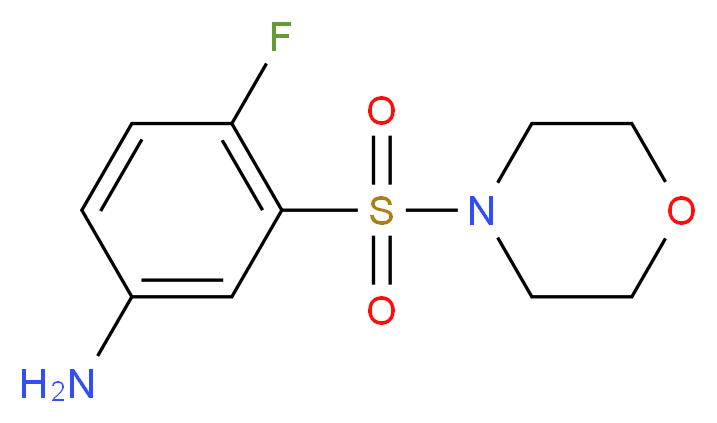4-Fluoro-3-(morpholine-4-sulfonyl)-phenylamine_Molecular_structure_CAS_)