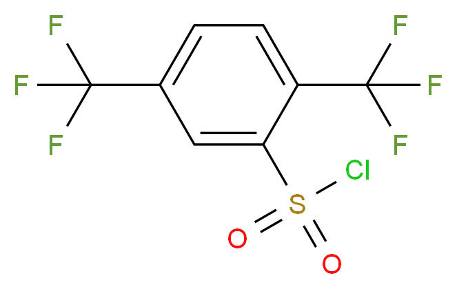 2,5-Bis(trifluoromethyl)benzenesulfonyl chloride_Molecular_structure_CAS_351003-22-0)