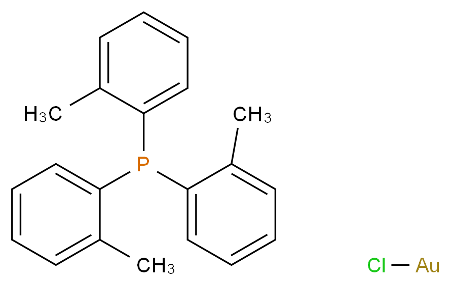 Chloro[tri(o-tolyl)phosphine]gold(I)_Molecular_structure_CAS_83076-07-7)
