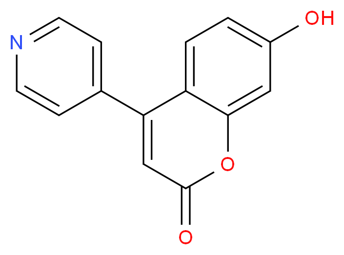 7-Hydroxy-4-(4-pyridyl)coumarin_Molecular_structure_CAS_92906-36-0)