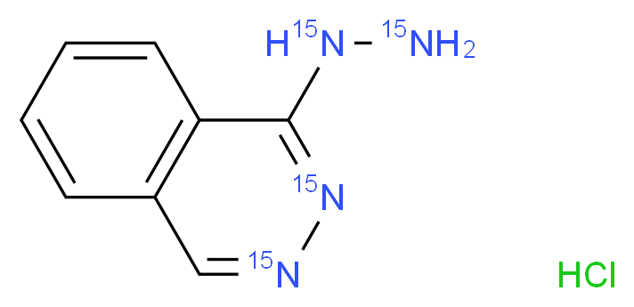 Hydralazine-15N4 Hydrochloride_Molecular_structure_CAS_)