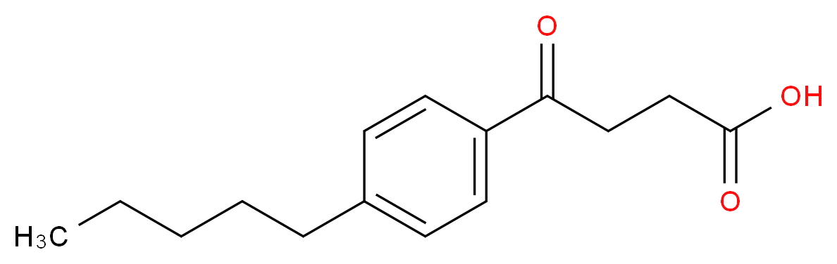 4-oxo-4-(4-pentylphenyl)butanoic acid_Molecular_structure_CAS_64779-07-3)