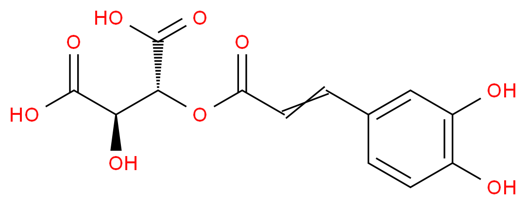Caftaric acid_Molecular_structure_CAS_)