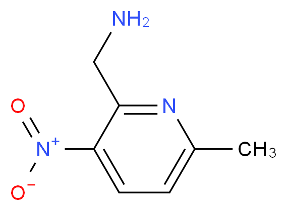 (6-METHYL-3-NITROPYRIDIN-2-YL)METHYLAMINE_Molecular_structure_CAS_)
