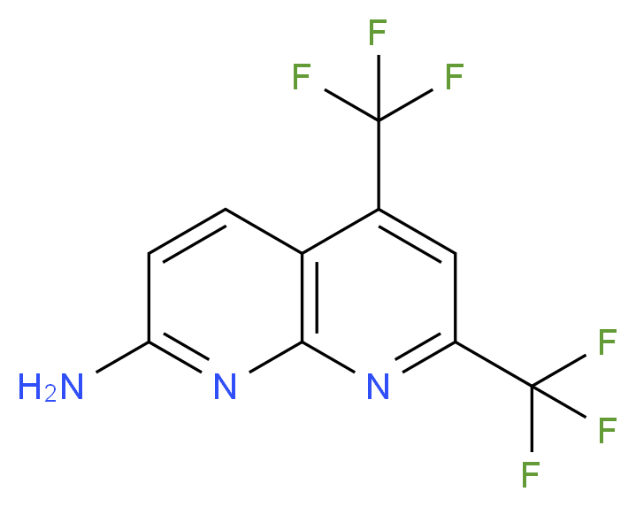 5,7-Bis(trifluoromethyl)[1,8]naphthyridin-2-amine_Molecular_structure_CAS_51420-72-5)