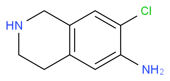 7-chloro-1,2,3,4-tetrahydroisoquinolin-6-aMine_Molecular_structure_CAS_1259326-52-7)