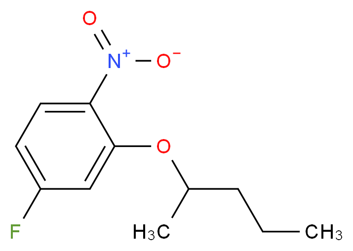 4-Fluoro-1-nitro-2-(pentan-2-yloxy)benzene_Molecular_structure_CAS_1314987-41-1)