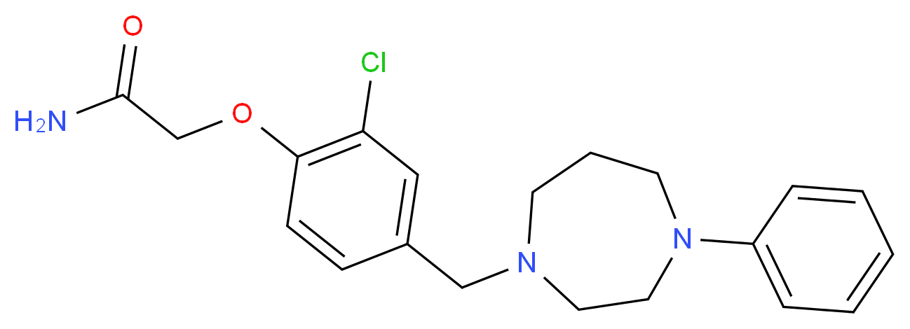 2-{2-chloro-4-[(4-phenyl-1,4-diazepan-1-yl)methyl]phenoxy}acetamide_Molecular_structure_CAS_)