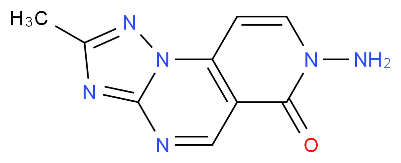 7-amino-2-methylpyrido[3,4-e][1,2,4]triazolo[1,5-a]pyrimidin-6(7H)-one_Molecular_structure_CAS_)