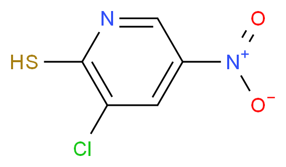 3-Chloro-5-nitro-2-pyridinethiol_Molecular_structure_CAS_64007-60-9)