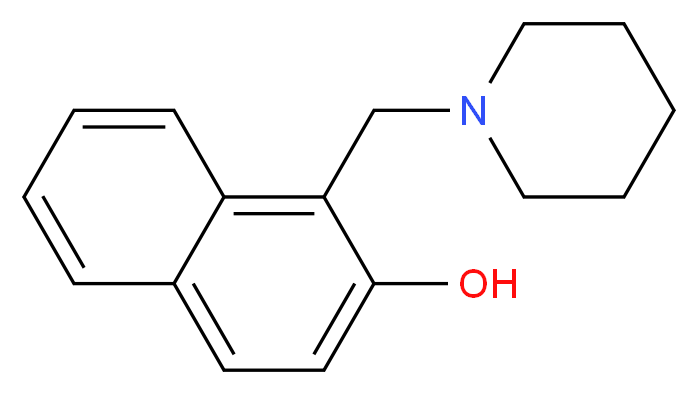 1-(Piperidin-1-ylmethyl)naphthalen-2-ol_Molecular_structure_CAS_5342-95-0)