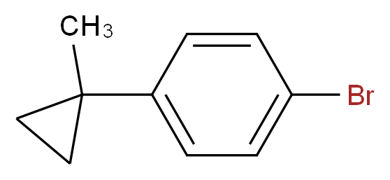1-bromo-4-(1-methylcyclopropyl)benzene_Molecular_structure_CAS_40780-08-3)