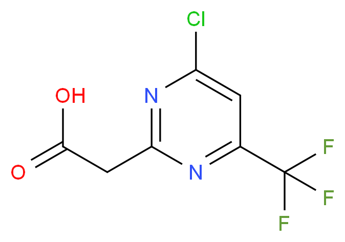 [4-CHLORO-6-(TRIFLUOROMETHYL)PYRIMIDIN-2-YL]ACETIC ACID_Molecular_structure_CAS_944902-44-7)