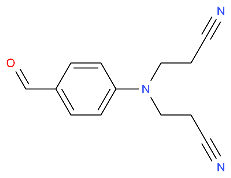 3,3′-(4-Formylphenylimino)dipropionitrile_Molecular_structure_CAS_17354-79-9)