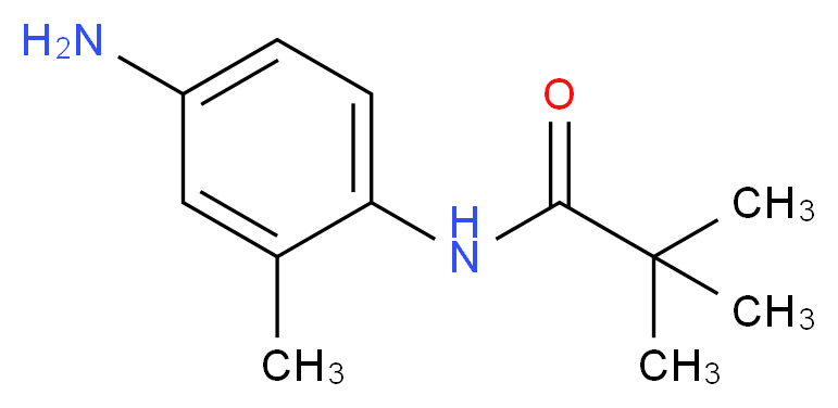 N-(4-Amino-2-methylphenyl)-2,2-dimethylpropanamide_Molecular_structure_CAS_)