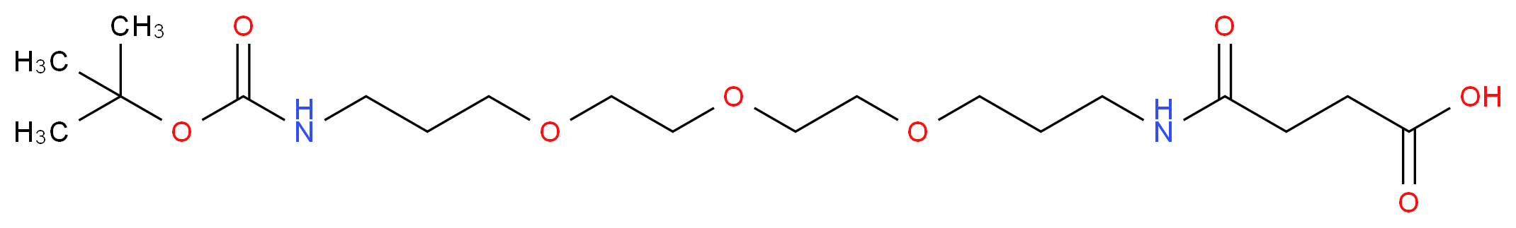 N-Boc-N′-succinyl-4,7,10-trioxa-1,13-tridecanediamine_Molecular_structure_CAS_250612-31-8)